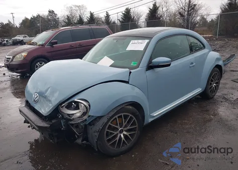 2014 Volkswagen Beetle 2.5L из США, поврежденный, VIN 3VWJP7AT5EM612083